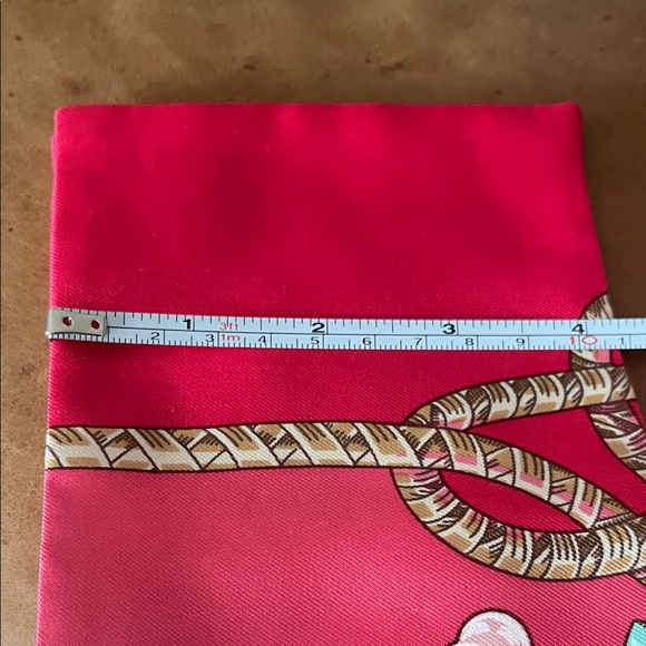 Hermes Colorful Fish Silk Scarf - Picture 9 of 12